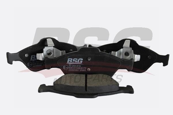 BSG 30-202-016 Brake Pad Set, disc brake 30202016: Buy near me in Poland at 2407.PL - Good price!