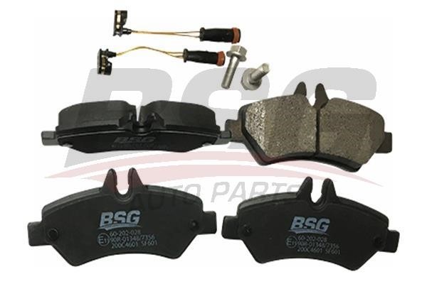 BSG 60-202-028 Brake Pad Set, disc brake 60202028: Buy near me in Poland at 2407.PL - Good price!