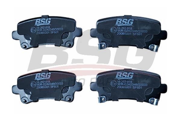 BSG 16-202-018 Brake Pad Set, disc brake 16202018: Buy near me in Poland at 2407.PL - Good price!