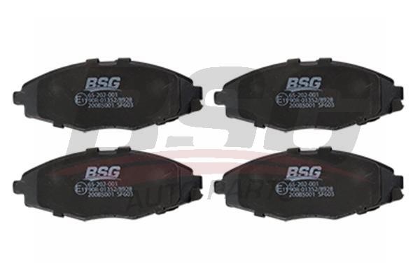 BSG 65-202-001 Тормозные колодки дисковые, комплект 65202001: Отличная цена - Купить в Польше на 2407.PL!