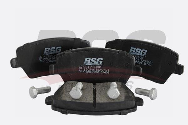 BSG 63-202-001 Тормозные колодки дисковые, комплект 63202001: Отличная цена - Купить в Польше на 2407.PL!