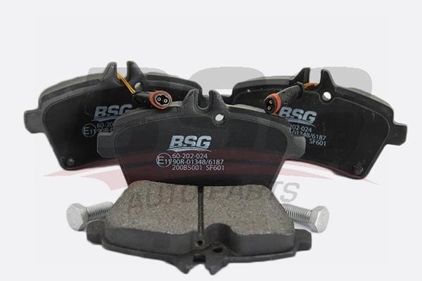 BSG 60-202-024 Brake Pad Set, disc brake 60202024: Buy near me in Poland at 2407.PL - Good price!