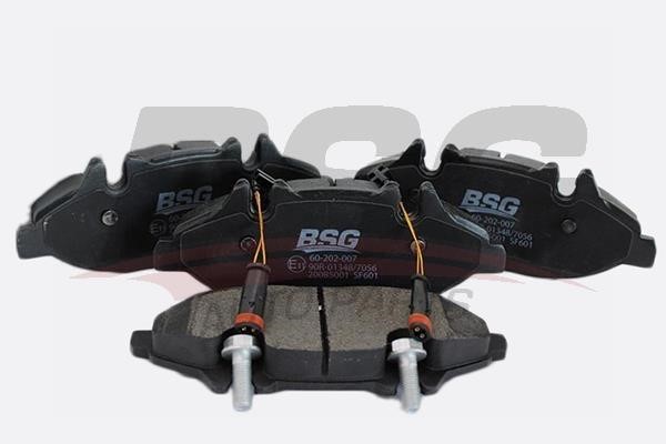 BSG 60-202-007 Brake Pad Set, disc brake 60202007: Buy near me in Poland at 2407.PL - Good price!