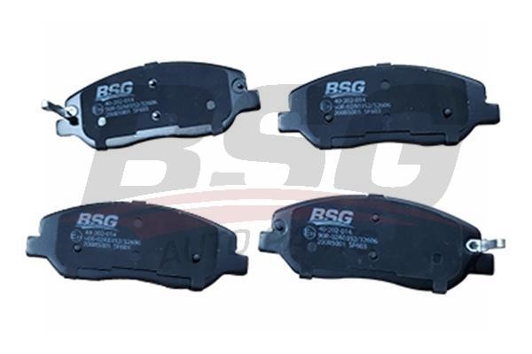 BSG 40-202-014 Тормозные колодки дисковые, комплект 40202014: Отличная цена - Купить в Польше на 2407.PL!