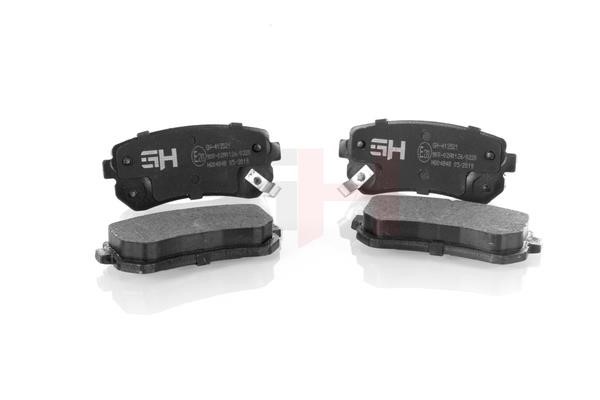 GH-Parts GH-413521 Brake Pad Set, disc brake GH413521: Buy near me in Poland at 2407.PL - Good price!