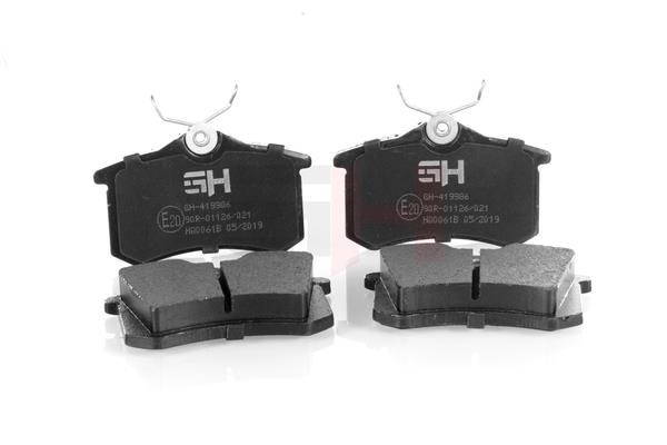 GH-Parts GH-419986 Rear disc brake pads, set GH419986: Buy near me in Poland at 2407.PL - Good price!