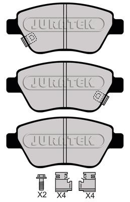 Juratek JCP4267 Brake Pad Set, disc brake JCP4267: Buy near me in Poland at 2407.PL - Good price!