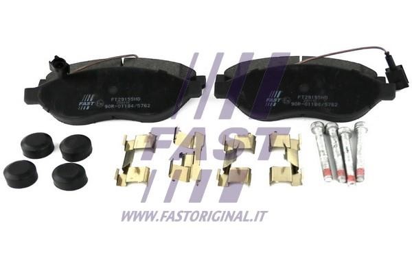 Fast FT29155HD Brake Pad Set, disc brake FT29155HD: Buy near me in Poland at 2407.PL - Good price!