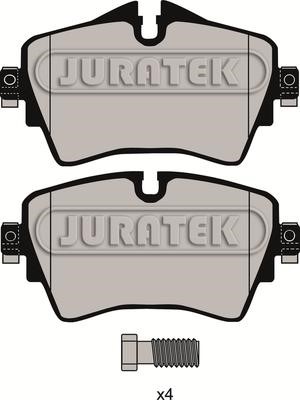 Juratek JCP8074 Brake Pad Set, disc brake JCP8074: Buy near me in Poland at 2407.PL - Good price!