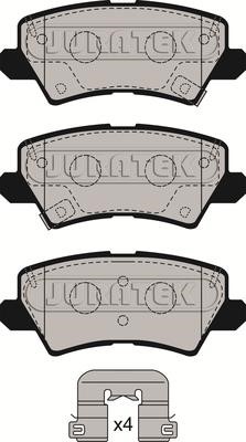Juratek JCP8276 Brake Pad Set, disc brake JCP8276: Buy near me at 2407.PL in Poland at an Affordable price!