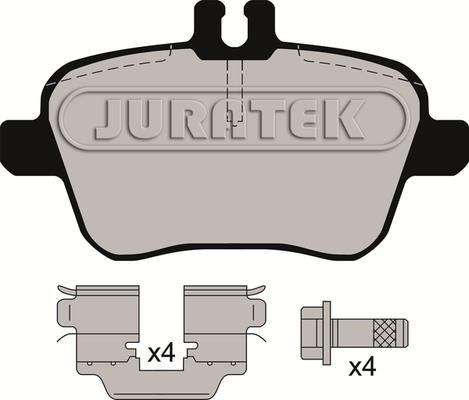 Juratek JCP8134 Тормозные колодки дисковые, комплект JCP8134: Отличная цена - Купить в Польше на 2407.PL!