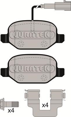 Juratek JCP8019 Brake Pad Set, disc brake JCP8019: Buy near me in Poland at 2407.PL - Good price!