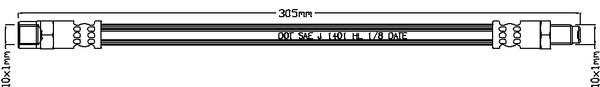 Juratek JBH1062 Bremsschlauch JBH1062: Kaufen Sie zu einem guten Preis in Polen bei 2407.PL!