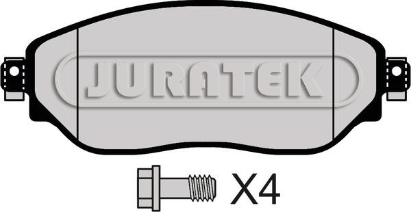 Juratek JCP8106 Brake Pad Set, disc brake JCP8106: Buy near me in Poland at 2407.PL - Good price!
