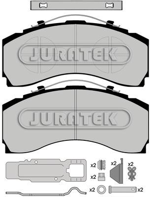 Juratek JCP1004K1 Brake Pad Set, disc brake JCP1004K1: Buy near me in Poland at 2407.PL - Good price!
