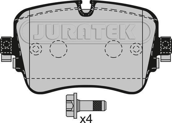 Juratek JCP8537 Brake Pad Set, disc brake JCP8537: Buy near me in Poland at 2407.PL - Good price!
