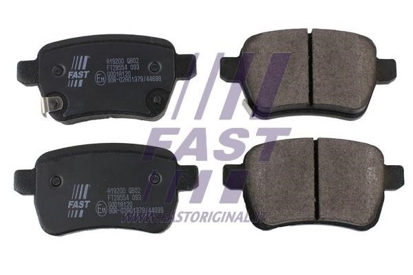 Fast FT29554 Brake Pad Set, disc brake FT29554: Buy near me in Poland at 2407.PL - Good price!