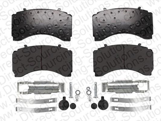 DSS 460038 Brake Pad Set, disc brake 460038: Buy near me in Poland at 2407.PL - Good price!