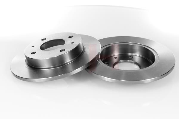 GH-Parts GH-423001 Rear brake disc, non-ventilated GH423001: Buy near me in Poland at 2407.PL - Good price!
