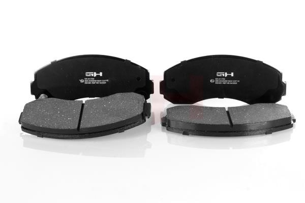 GH-Parts GH-411704 Brake Pad Set, disc brake GH411704: Buy near me at 2407.PL in Poland at an Affordable price!