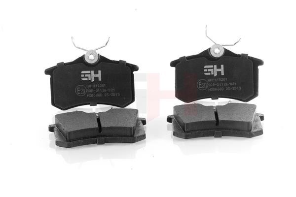 GH-Parts GH-410201 Brake Pad Set, disc brake GH410201: Buy near me at 2407.PL in Poland at an Affordable price!