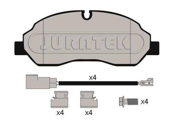 Juratek JCP8061 Brake Pad Set, disc brake JCP8061: Buy near me in Poland at 2407.PL - Good price!