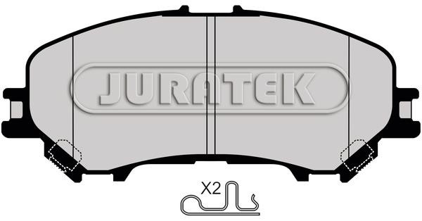Juratek JCP8146 Brake Pad Set, disc brake JCP8146: Buy near me in Poland at 2407.PL - Good price!