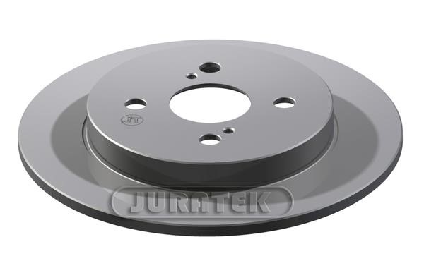 Juratek TOY206 Rear brake disc, non-ventilated TOY206: Buy near me in Poland at 2407.PL - Good price!