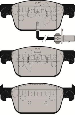 Juratek JCP8161 Brake Pad Set, disc brake JCP8161: Buy near me in Poland at 2407.PL - Good price!