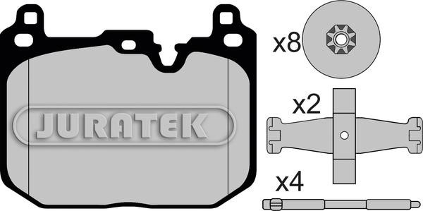 Juratek JCP8231 Brake Pad Set, disc brake JCP8231: Buy near me in Poland at 2407.PL - Good price!