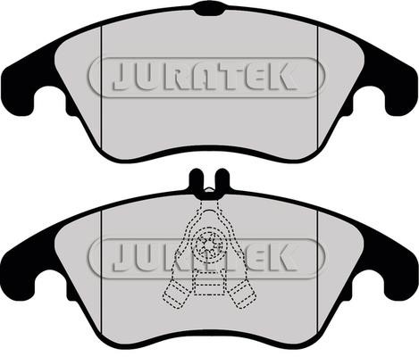 Juratek JCP8136 Brake Pad Set, disc brake JCP8136: Buy near me in Poland at 2407.PL - Good price!