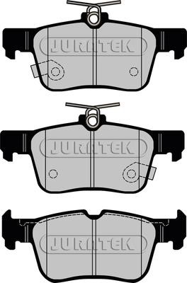 Juratek JCP8155 Brake Pad Set, disc brake JCP8155: Buy near me in Poland at 2407.PL - Good price!