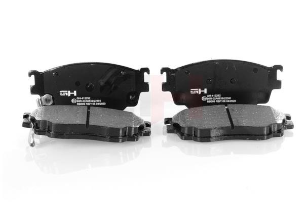 GH-Parts GH-412252 Тормозные колодки дисковые, комплект GH412252: Отличная цена - Купить в Польше на 2407.PL!