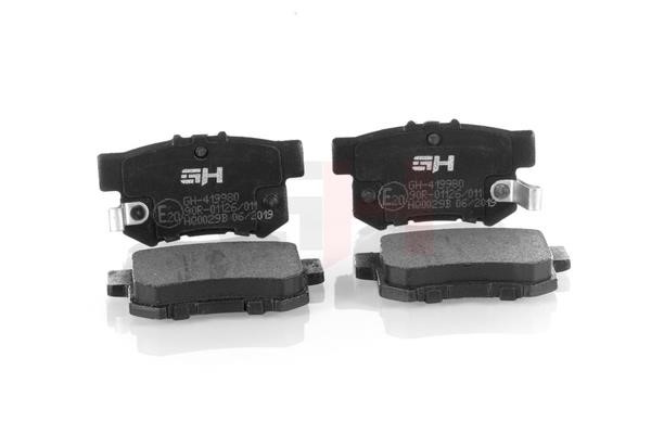 GH-Parts GH-419980 Brake Pad Set, disc brake GH419980: Buy near me in Poland at 2407.PL - Good price!