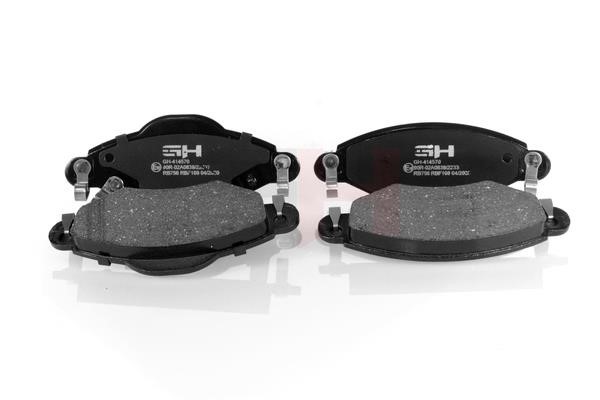 GH-Parts GH-414570 Brake Pad Set, disc brake GH414570: Buy near me at 2407.PL in Poland at an Affordable price!