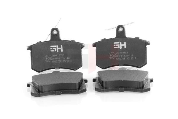 GH-Parts GH-419952 Brake Pad Set, disc brake GH419952: Buy near me at 2407.PL in Poland at an Affordable price!