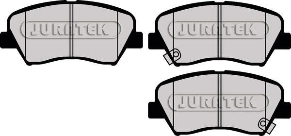 Juratek JCP8113 Гальмівні колодки, комплект JCP8113: Приваблива ціна - Купити у Польщі на 2407.PL!
