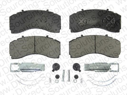 DSS 460037 Brake Pad Set, disc brake 460037: Buy near me in Poland at 2407.PL - Good price!