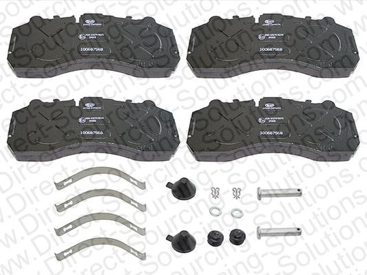 DSS 560035OEM Brake Pad Set, disc brake 560035OEM: Buy near me in Poland at 2407.PL - Good price!