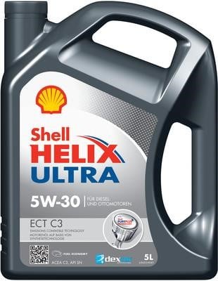 Shell 550042845 Engine oil Shell Helix Ultra ECT 5W-30, 5L 550042845: Buy near me in Poland at 2407.PL - Good price!