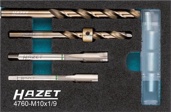 Hazet 4760-M10X1/9 Die Set, glow plug 4760M10X19: Buy near me in Poland at 2407.PL - Good price!