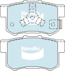 Bendix USA DB1728 GCT Тормозные колодки дисковые, комплект DB1728GCT: Отличная цена - Купить в Польше на 2407.PL!