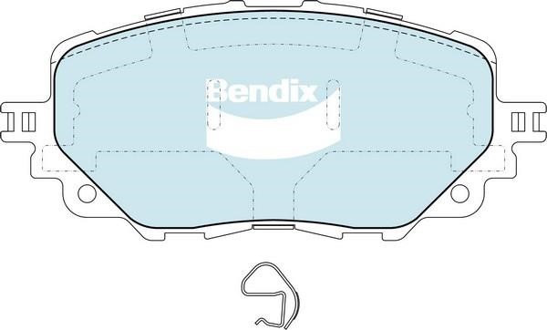 Bendix USA DB2441 GCT Brake Pad Set, disc brake DB2441GCT: Buy near me in Poland at 2407.PL - Good price!