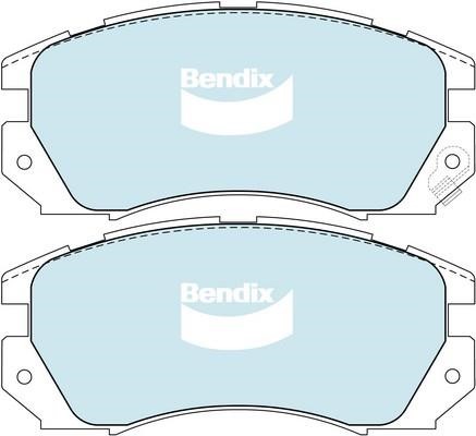 Bendix USA DB1219 GCT Brake Pad Set, disc brake DB1219GCT: Buy near me in Poland at 2407.PL - Good price!