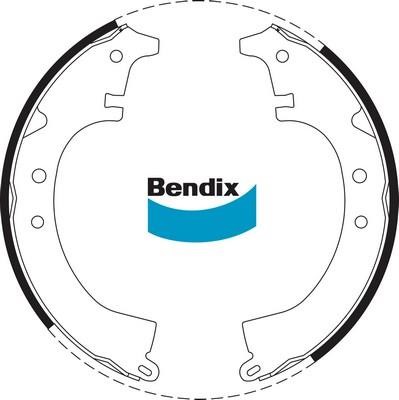 Bendix USA BS1358 Szczęki hamulcowe, zestaw BS1358: Dobra cena w Polsce na 2407.PL - Kup Teraz!
