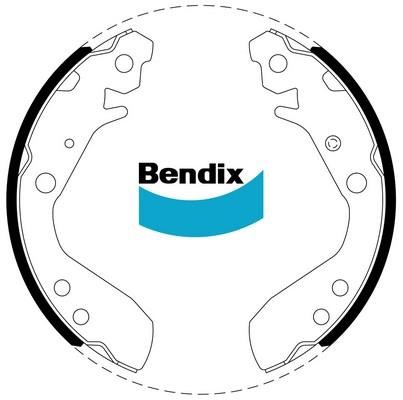 Bendix USA BS5012 Колодки гальмівні барабанні, комплект BS5012: Приваблива ціна - Купити у Польщі на 2407.PL!