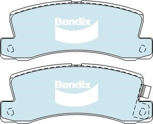 Bendix USA DB422 HD Тормозные колодки дисковые, комплект DB422HD: Отличная цена - Купить в Польше на 2407.PL!
