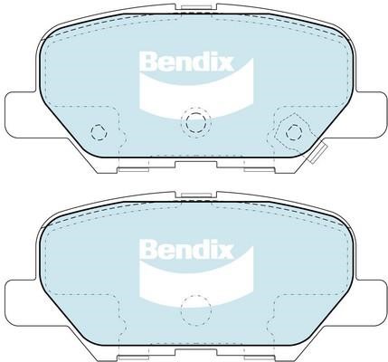 Bendix USA DB2294 GCT Тормозные колодки дисковые, комплект DB2294GCT: Отличная цена - Купить в Польше на 2407.PL!