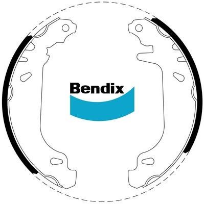 Bendix USA BS1804 Brake shoe set BS1804: Buy near me in Poland at 2407.PL - Good price!