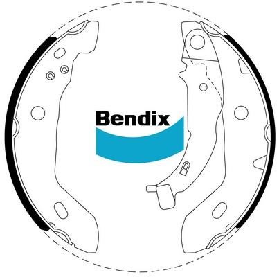 Bendix USA BS5016 Szczęki hamulcowe, zestaw BS5016: Dobra cena w Polsce na 2407.PL - Kup Teraz!